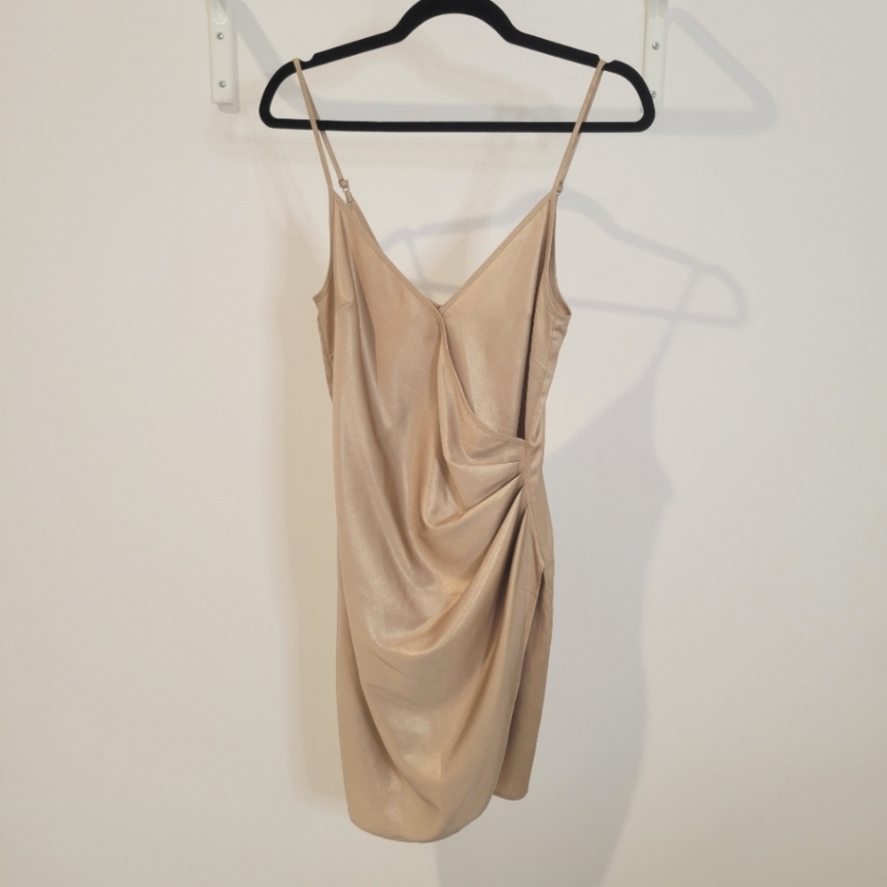 BCBG Champagne dress